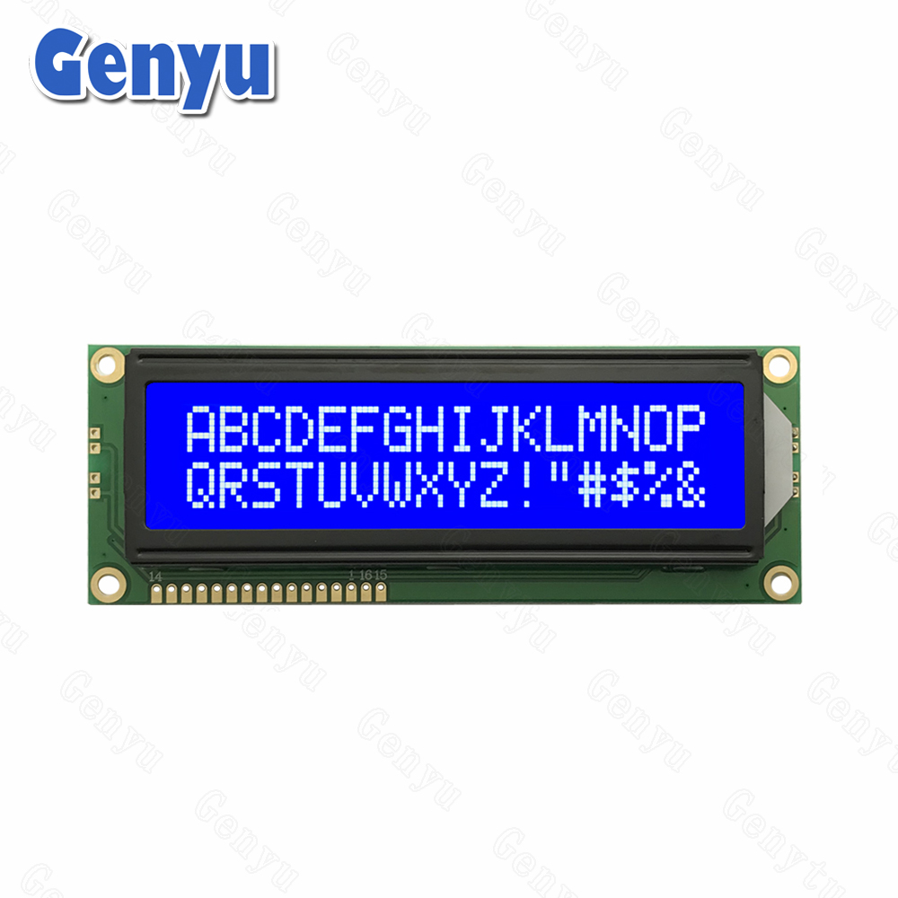 1602 lcd panel 5V 3.3V Green big character lcd display screen module 16x2