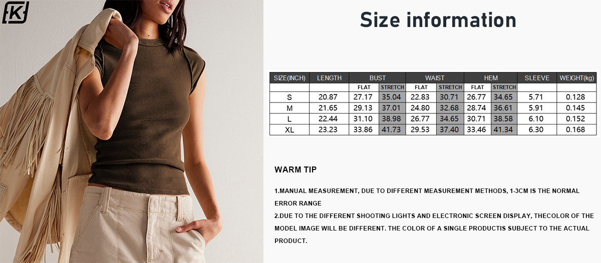 Thread slim fashion short sleeve T-shirt
