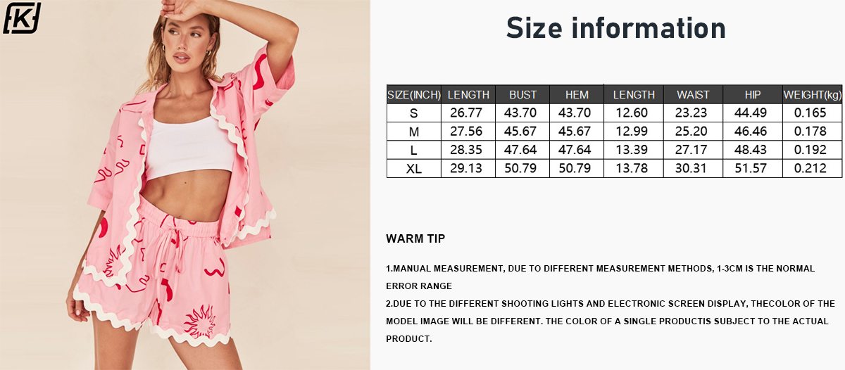 Shirt and shorts fashion suit