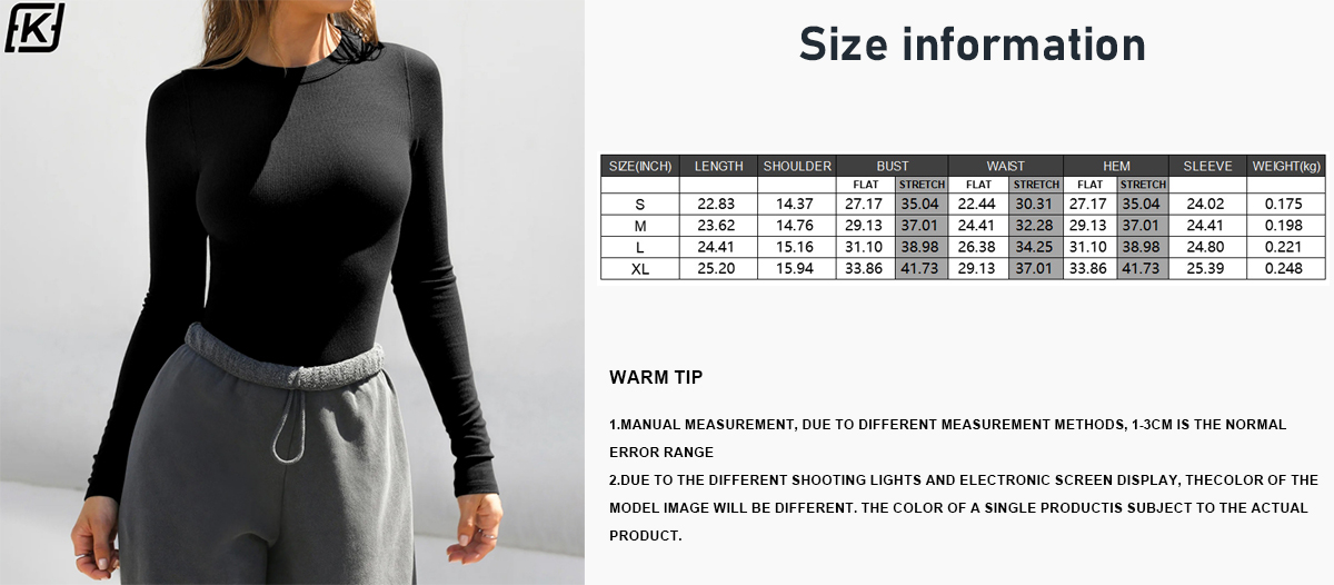 Thread round neck long sleeve T-shirt