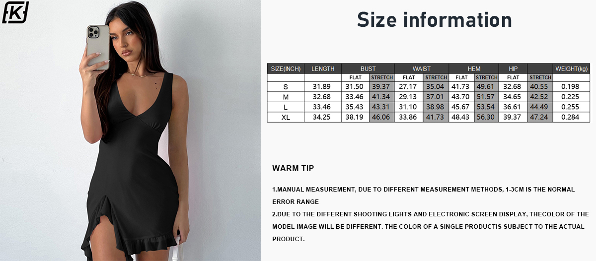V-neck Spice dress with fringe