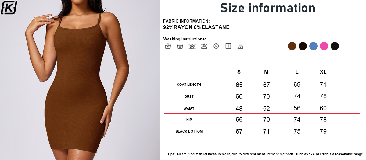 Tight butt wrap women's slip dress