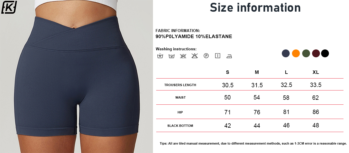 Butt lift seamless tight yoga shorts