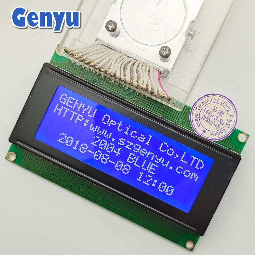 2004 Character STN Blue LCD 20x4 dots Monochrome LCD Display Module