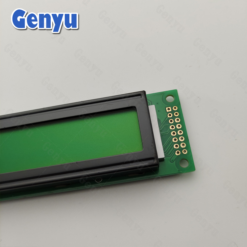 STN Yellow Green 4002 Character Monochrome LCM Screen 40x2 LCD Display Module