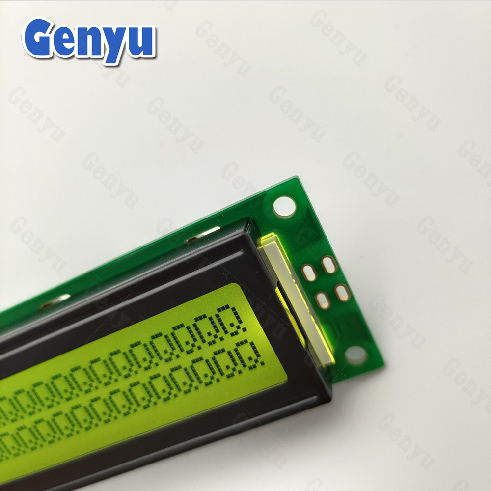 STN Yellow Green 4002 Character Monochrome LCM Screen 40x2 LCD Display Module