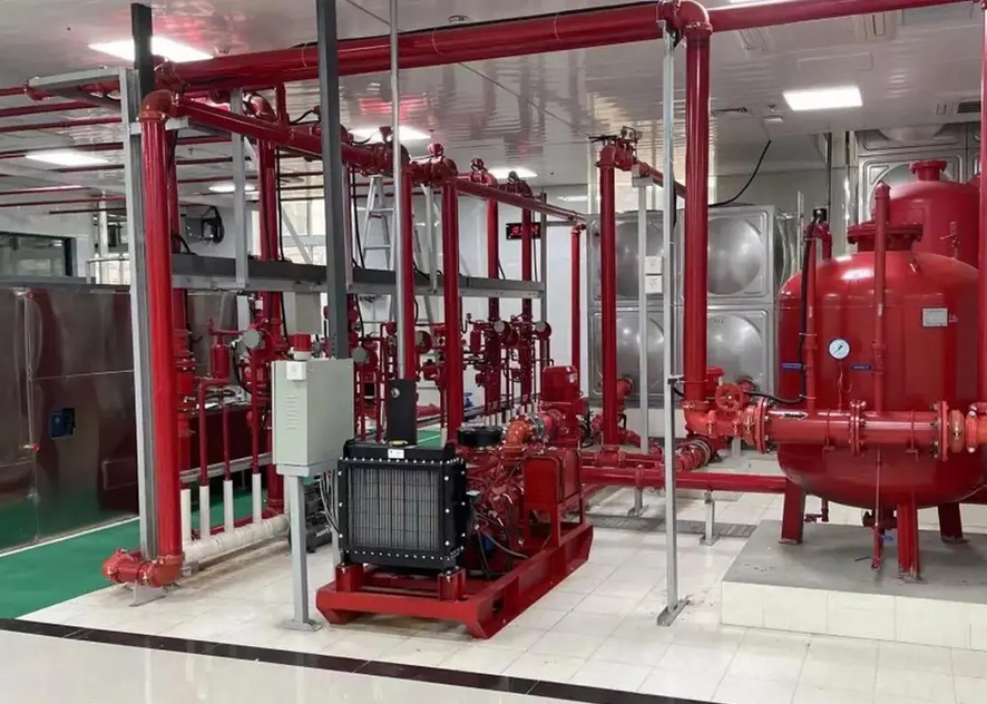 Application of electric heat tracing in fire protection system