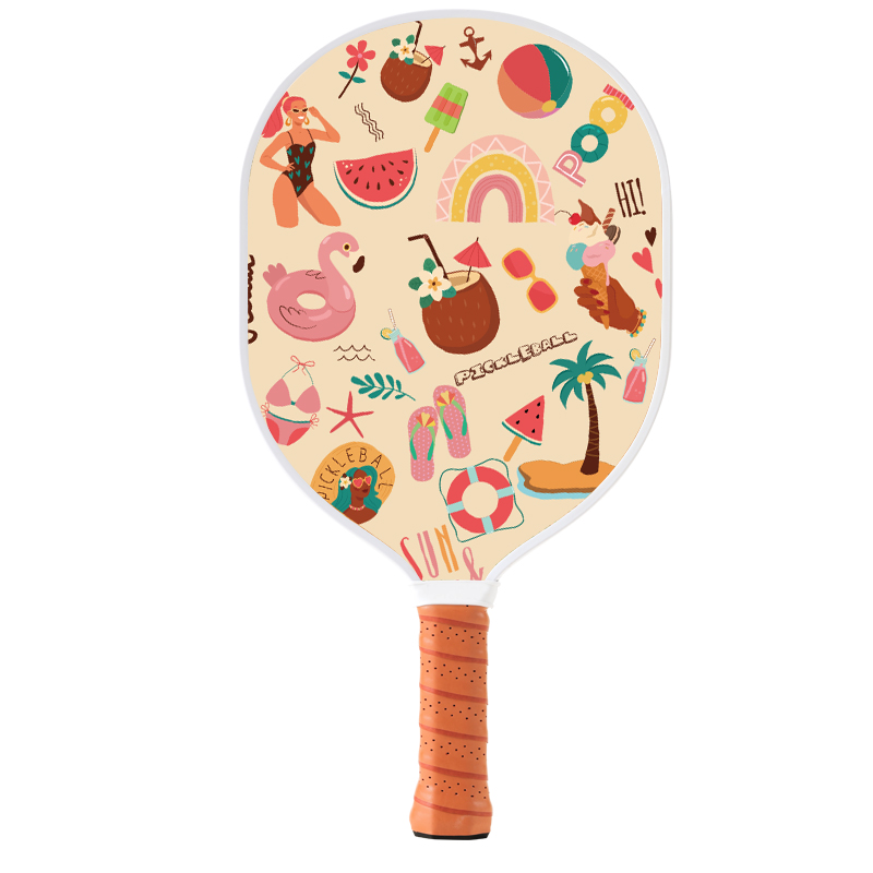 Graphite Composite Surface Carbon Fiber Pickleball Paddles For Women