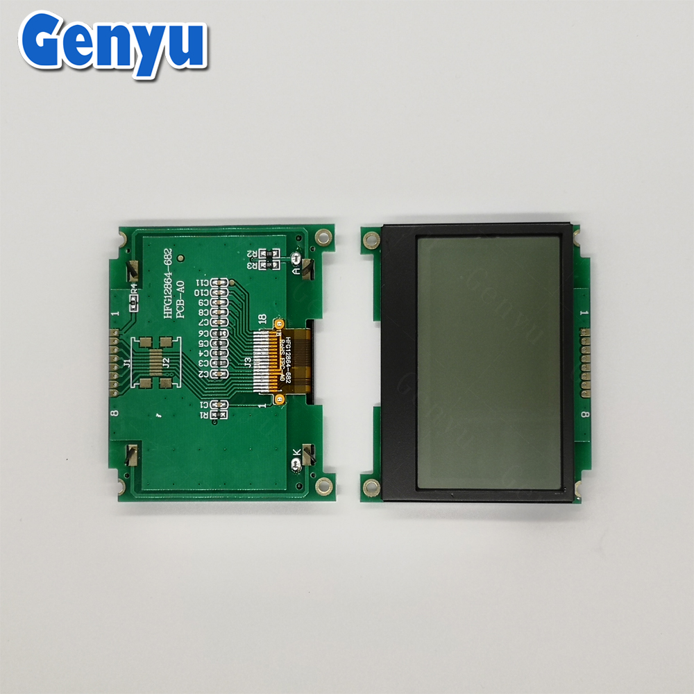 Custom COB 128x64 Dot Matrix LCD Fstn Positve 12864 Graphic LCD Display Module