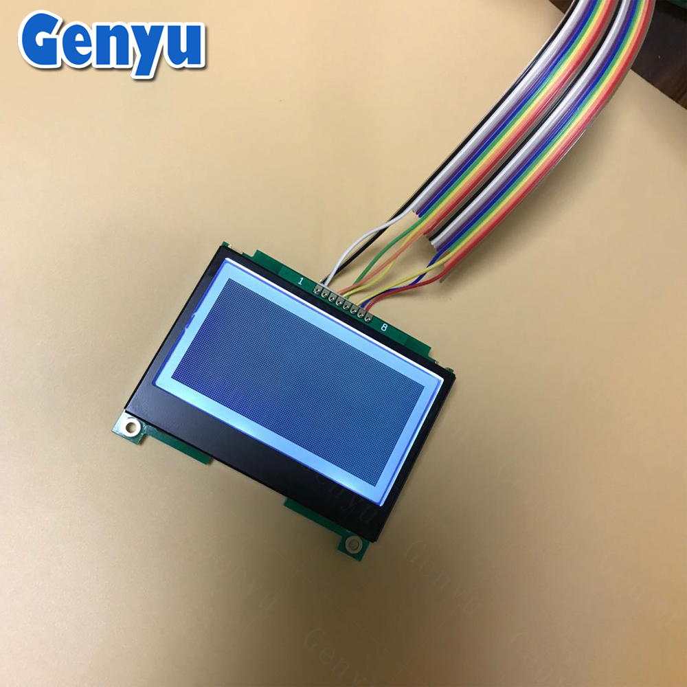 Custom COB 128x64 Dot Matrix LCD Fstn Positve 12864 Graphic LCD Display Module