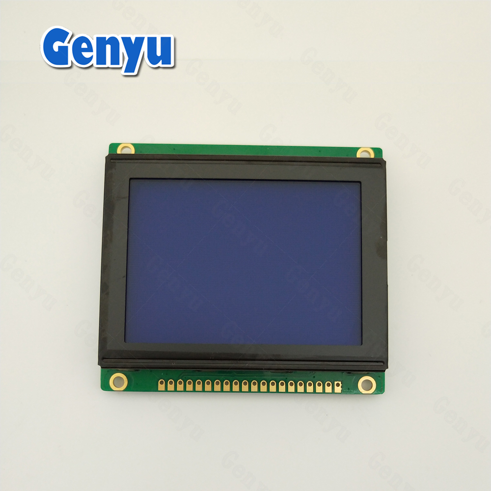 78x70mm 128x64 Dot Matrix COB Display Module STN Blue LCM 12864 Graphic LCD