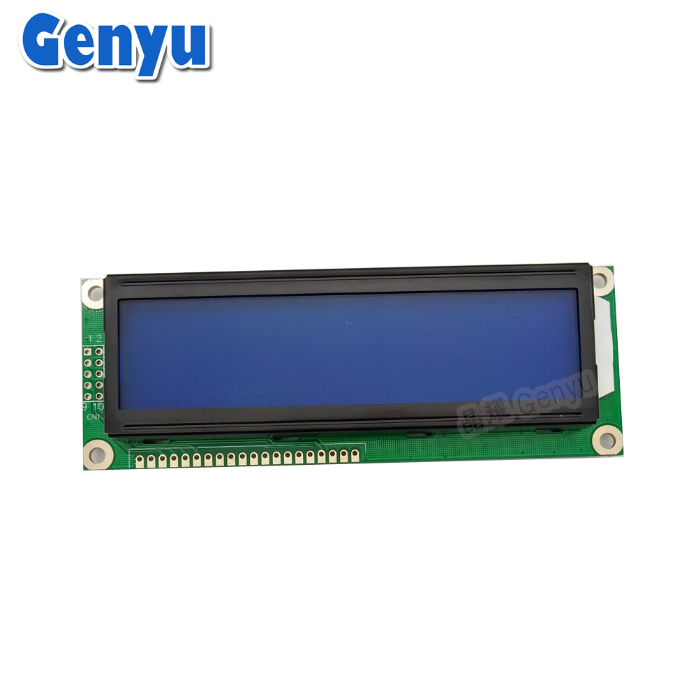 122x44 mm 160x32 Dot COB LCD Screen STN Blue 16032 LCM Display Module