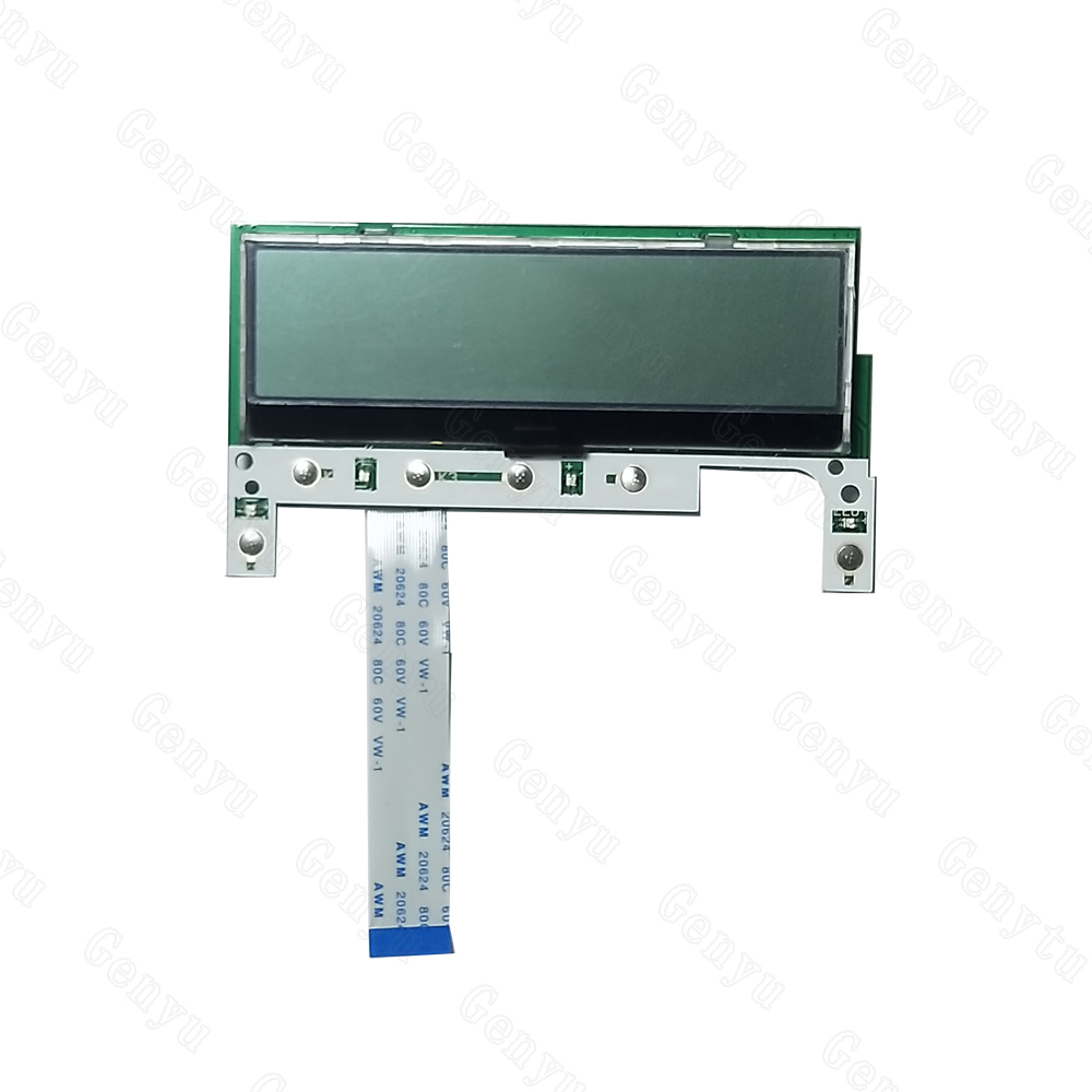 Custom 160x32 LCD display with RGB LED backlight Fstn Positive COB LCD