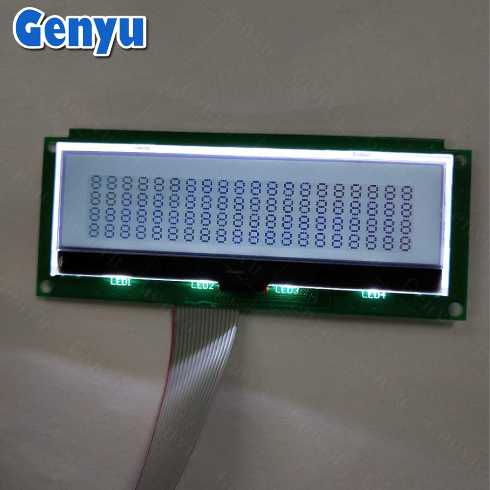 Custom 160x32 LCD display Monochrome Graphic display Fstn Positive LCM Module