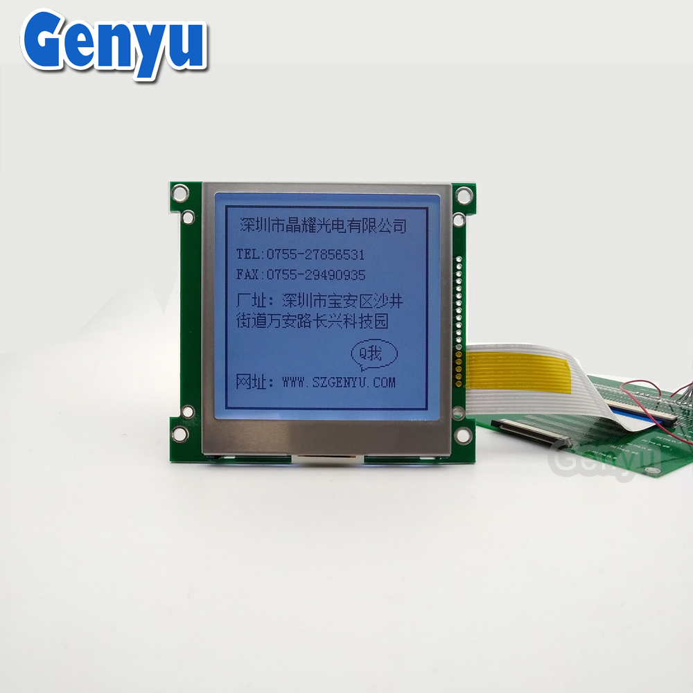 84x76 mm LCM 160160 FSTN Graphic LCD Module 160x160 dot Matrix LCD Display