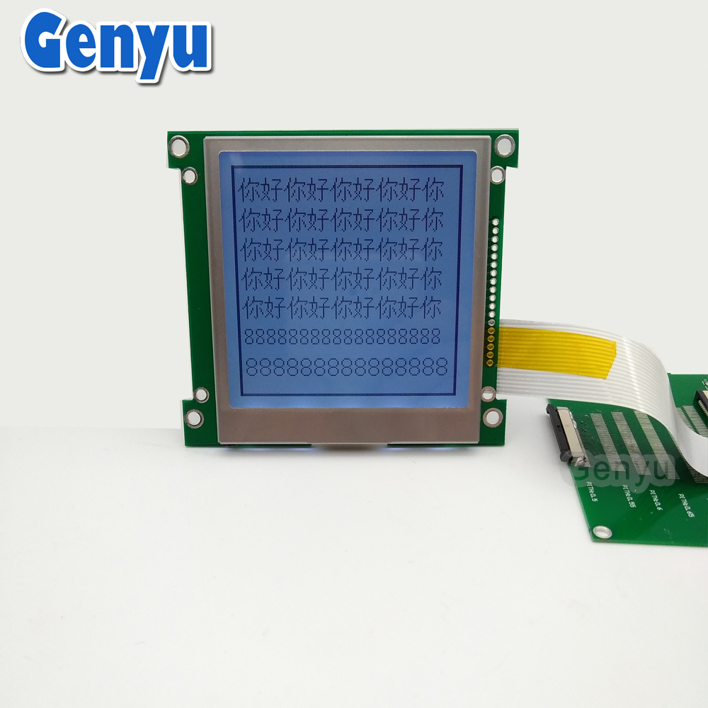 84x76 mm LCM 160160 FSTN Graphic LCD Module 160x160 dot Matrix LCD Display