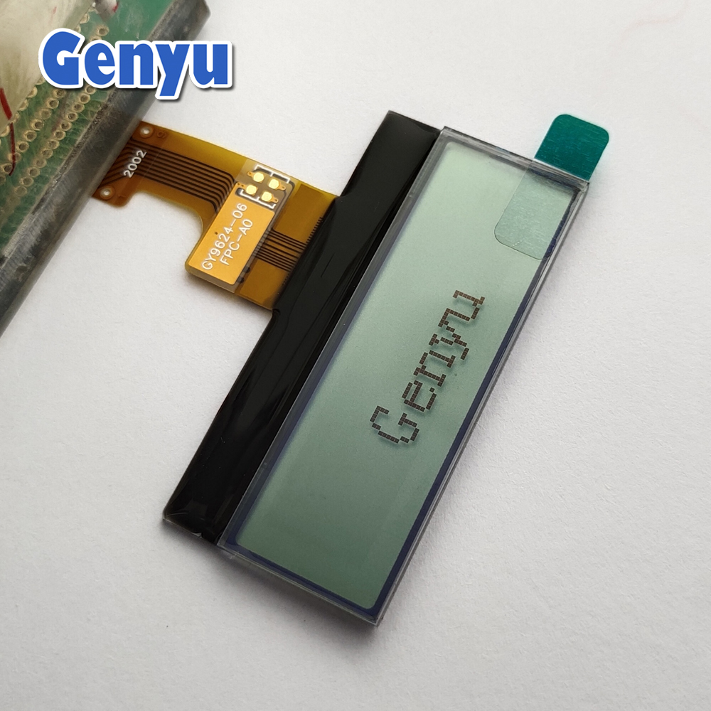 Genyu 1.6 Inch 96x24 Dot Matrix LCD Fstn Graphic Display Manufacturer