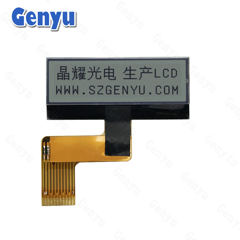 Genyu 1.7inch 128*32 Dot Matrix LCD Positive Reflective COG LCD Graphic Display