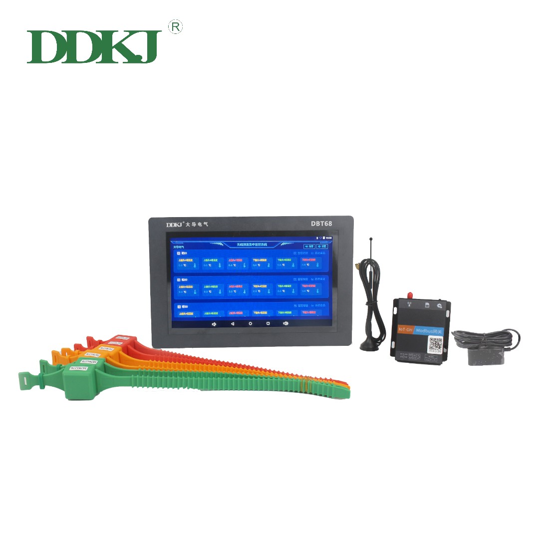 Multiplex Temperature Sensor Control And Display System With Large Screen