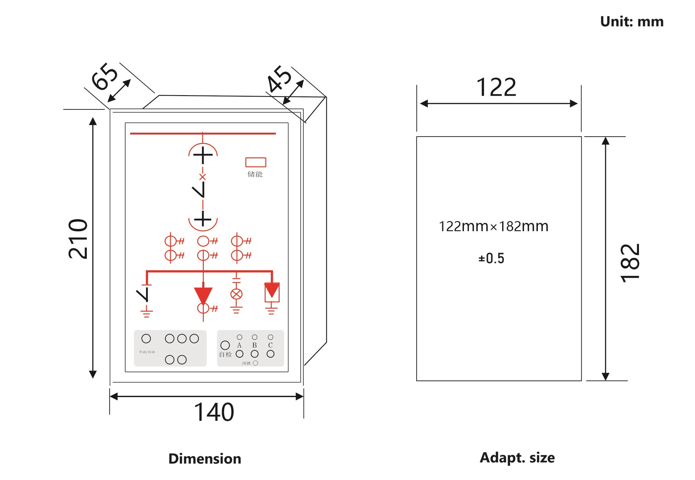 KZ510C-Switch Status Indicator