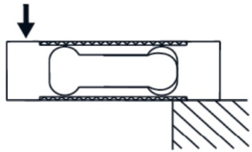 WT721E Double Hole Parallel Beam Weighing Sensor