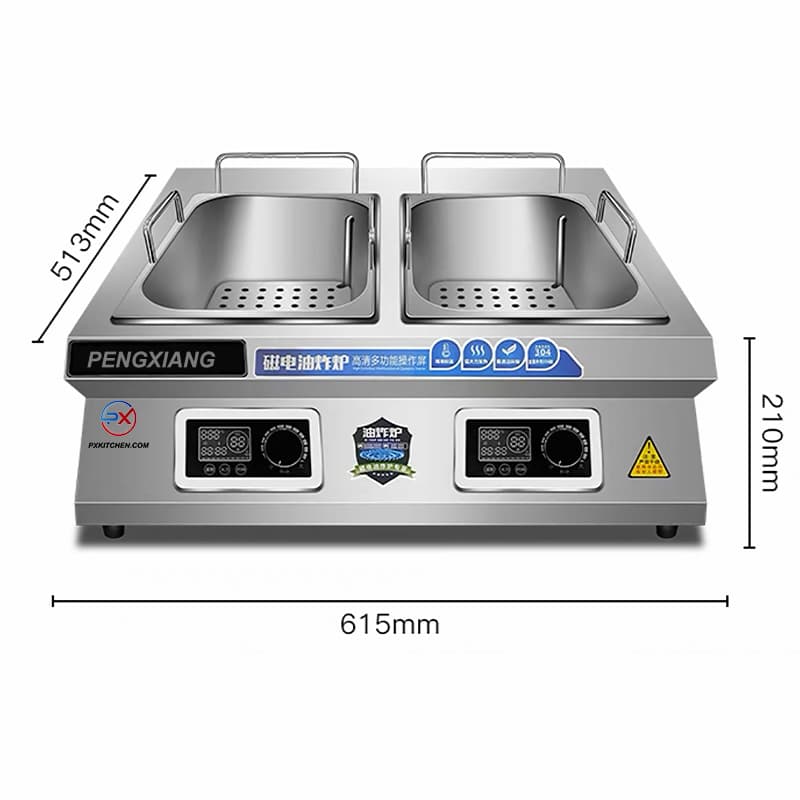  PXKITCHEN Introduktion til kommercielle elektriske frituregryder 