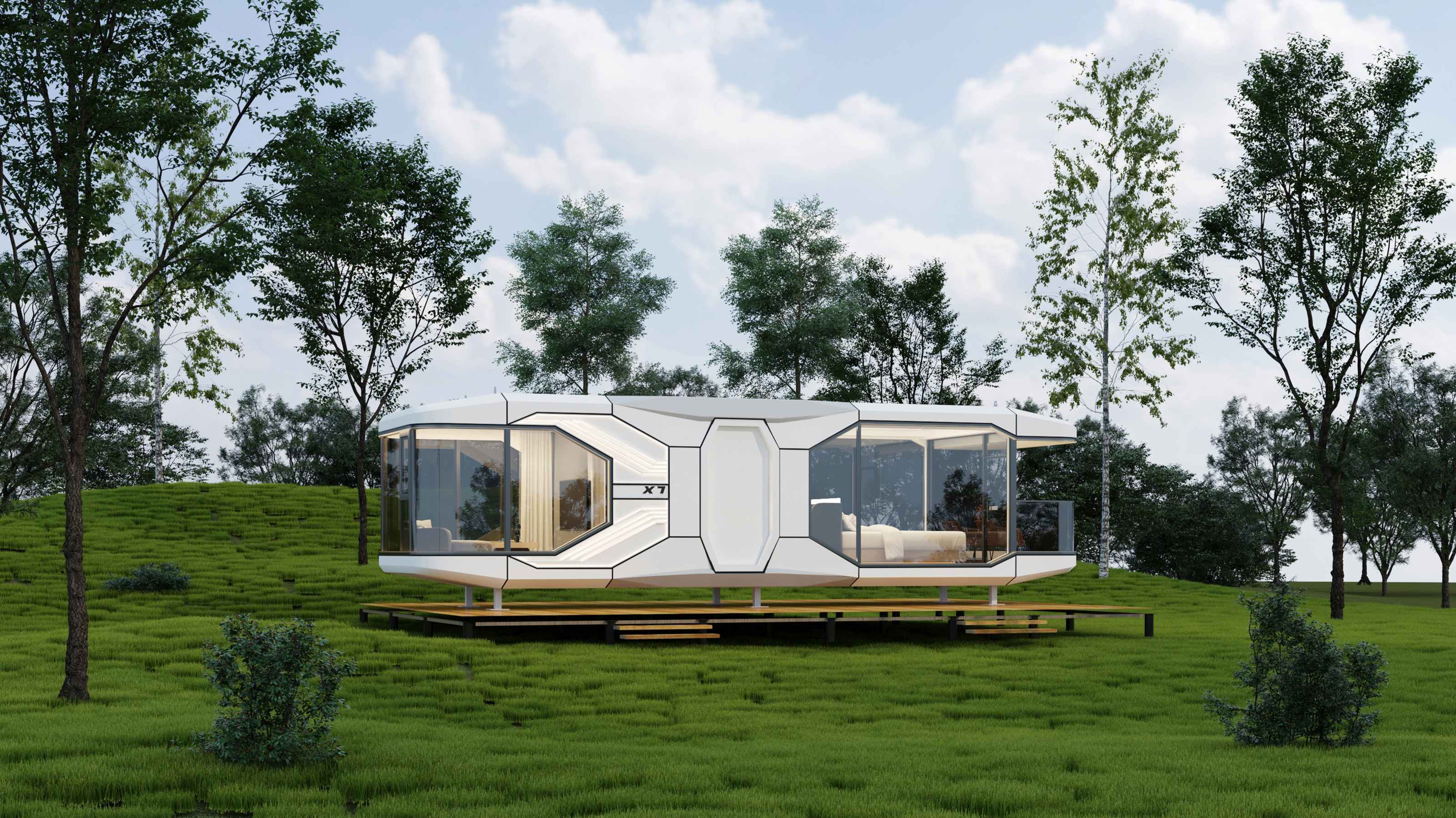  Space Capsule Container House 