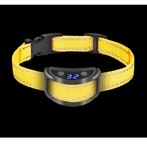 Smart shock bark collar