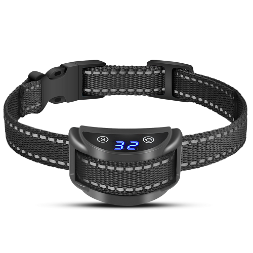 Smart shock bark collar