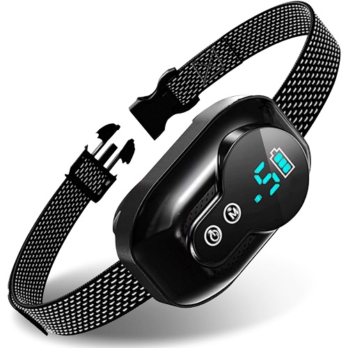 Collier anti-aboiement &agrave; arr&ecirc;t automatique