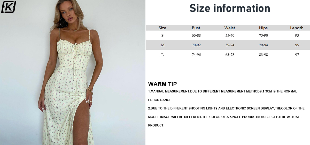 Women's floral halter split dress