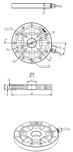 TQ209C Robot Joint Torque Sensor