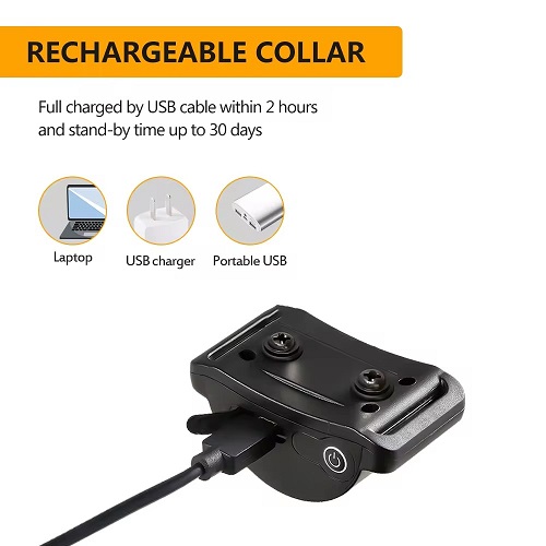 IP67 Rechargeable Automatic Bark Collar