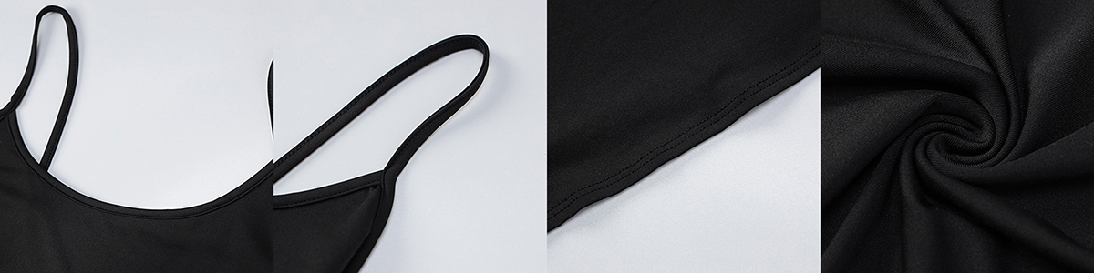 Casual sleeveless high-waisted slim-fit dress