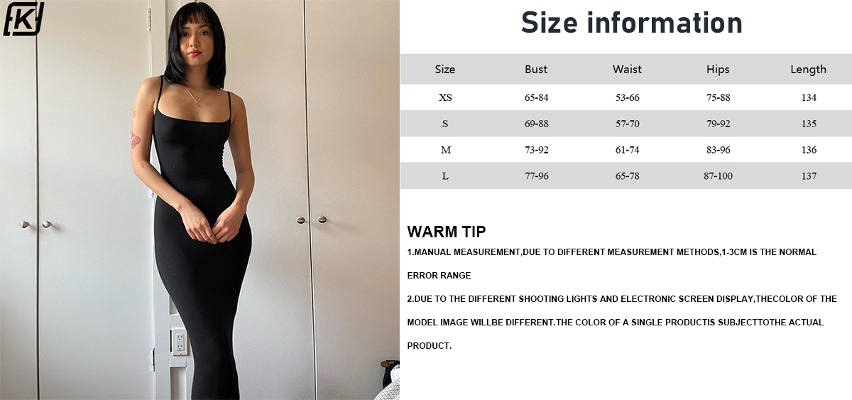 Casual sleeveless high-waisted slim-fit dress