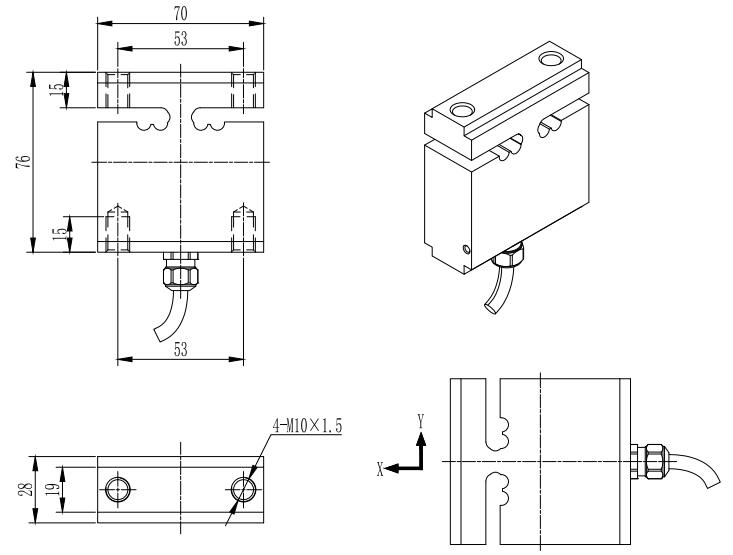 MT507 2-Axis Force Sensor