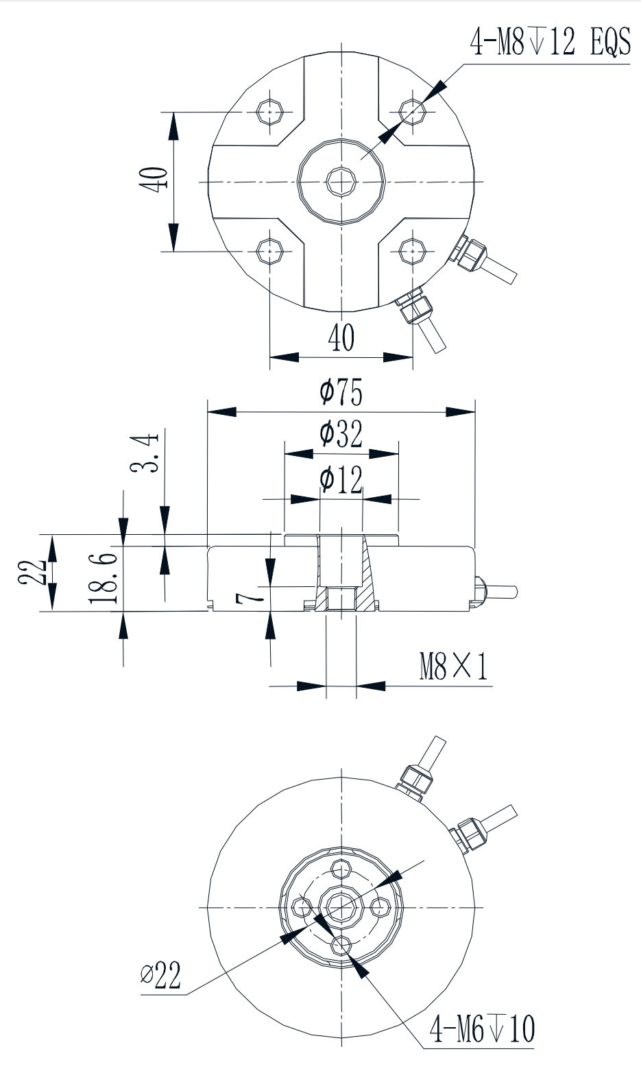 MTR245 Compression And Torque Sensor