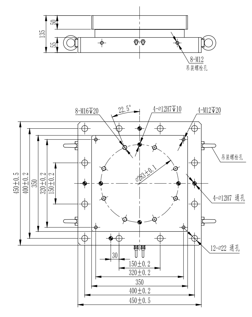 MT508 3 Axis Force Sensor