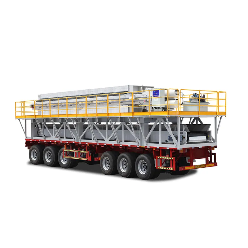 Movable Vehicle Truck Mounted Filter Press