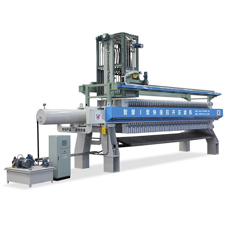 PLC System Control The Filter Press