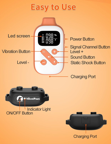 Automatic Bark Collar with Remote