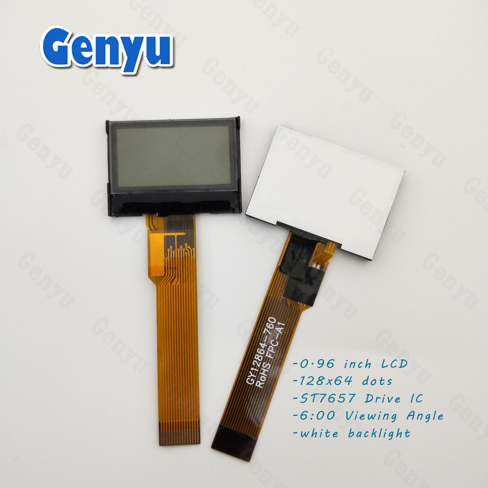 FSTN Transmissive Positive 128*64 dots LCD Screen LCD Display Module