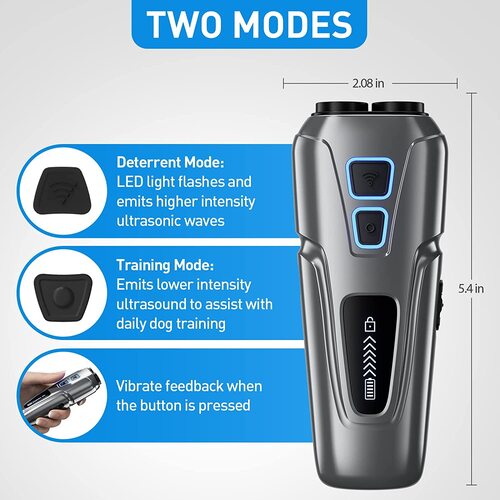 Rechargeable Dual Sensor Anti Barking Device