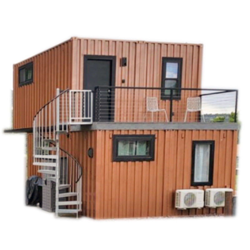 Double Story Detachable Building Mobile Container House For B&B Hotel