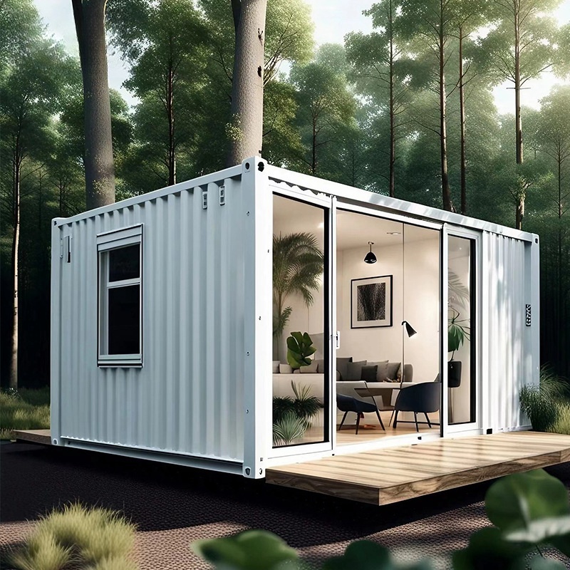 Flat Pack Single Apartment Steel Mobile Portable Expandable Container House