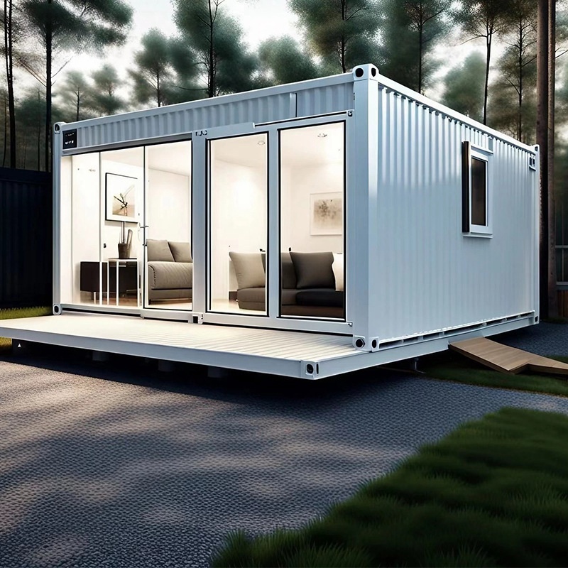 Flat Pack Single Apartment Steel Mobile Portable Expandable Container House