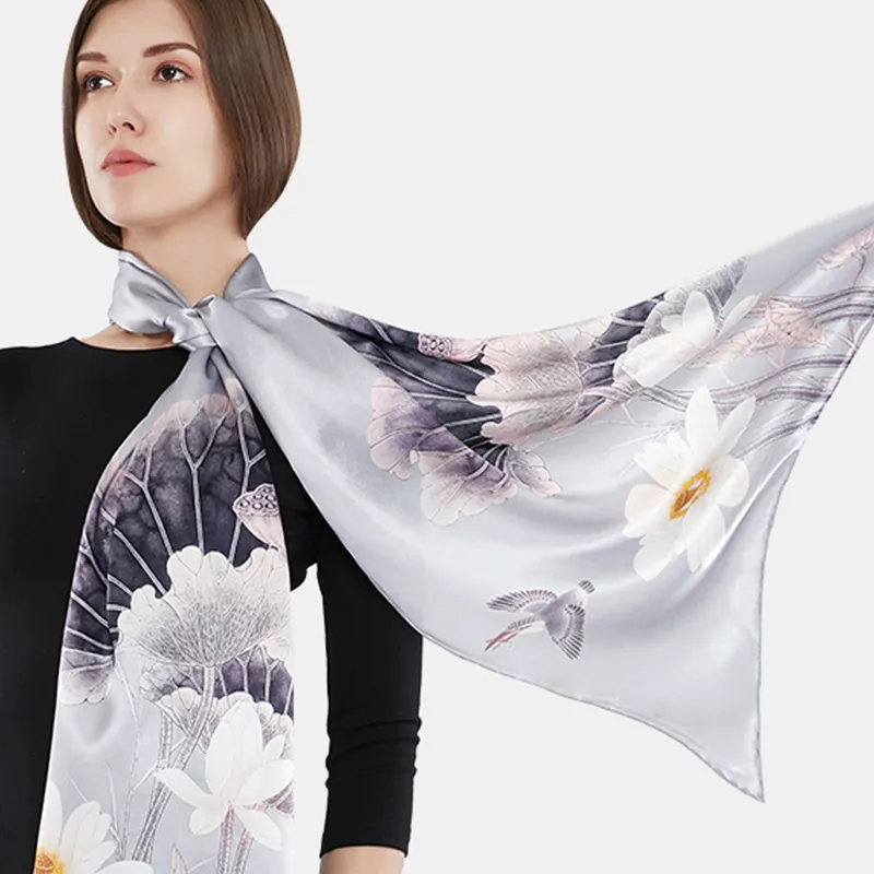 Silk Digital Printing Shawl