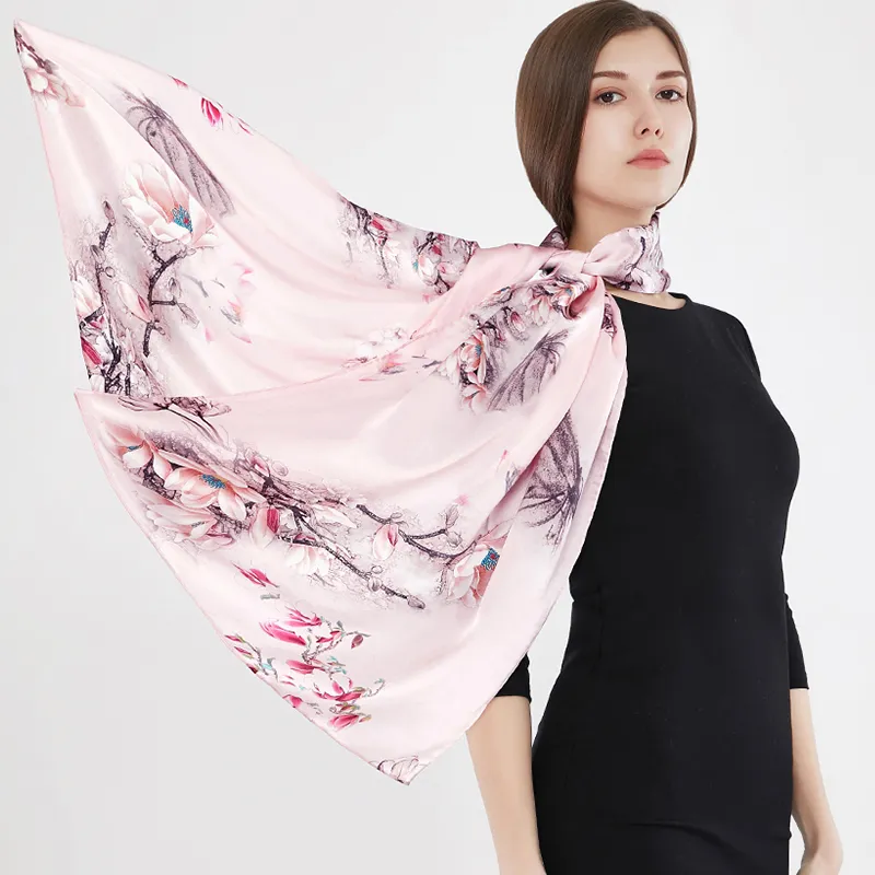 Silk Digital Printing Shawl