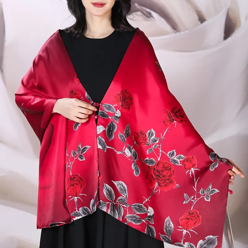 Double-Side Digital Printing Shawl