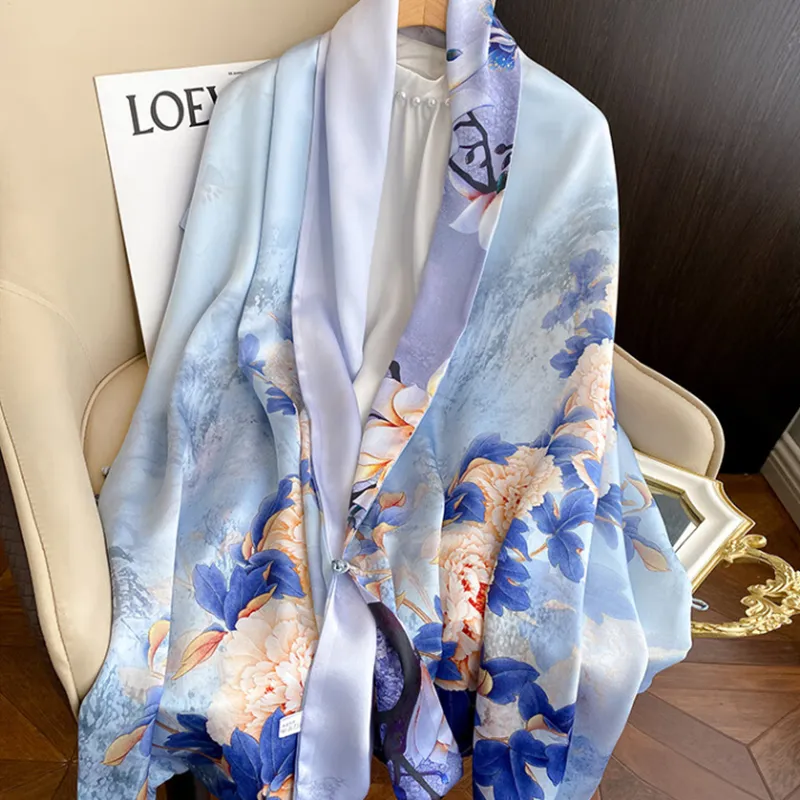 Double-Side Digital Printing Shawl